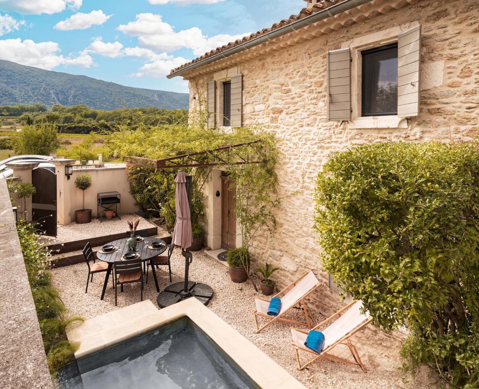Le Mas Des Sablieres Oppède Exterior foto